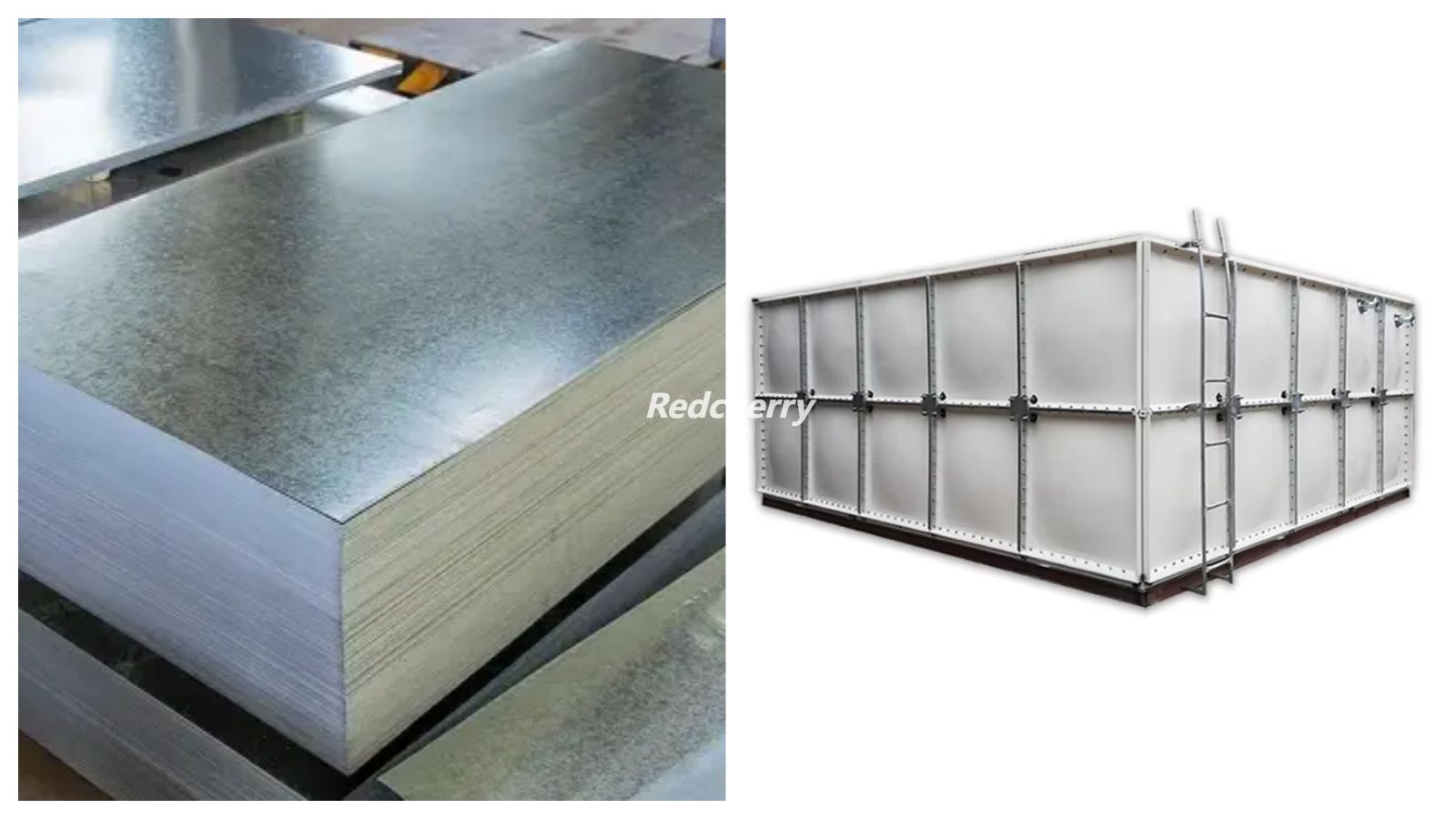 镀锌钢和玻璃钢 镀锌钢和玻璃钢