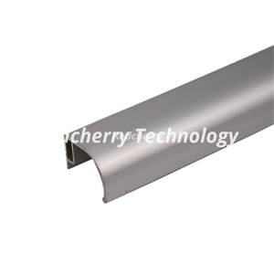 Anodized 6063 T5 Aluminum Track Profile for Sliding Door & Furniture Hardware