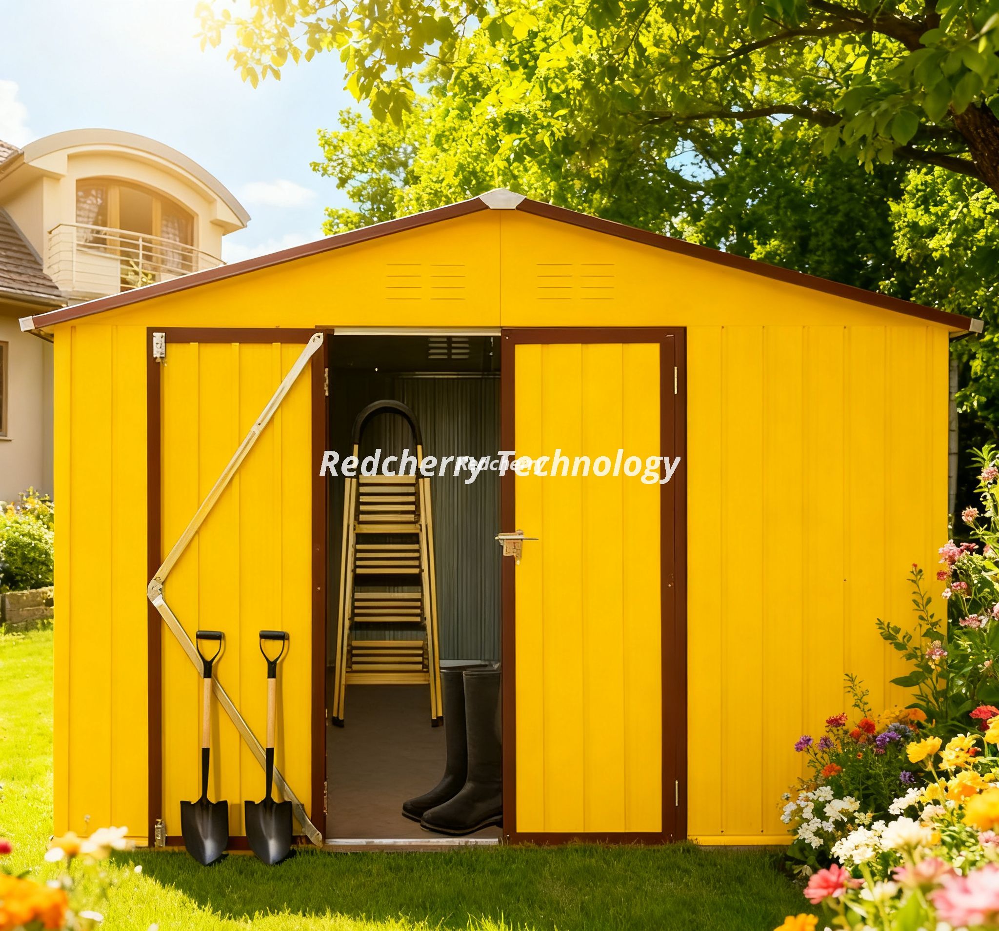 生成类似铝制小屋图片 (3)