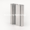 Grooved multi-chamber industrial aluminum profile for custom structural and machinery applications
