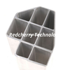  Customized Heart-Shaped 8-Hole Anodized Aluminum Extrusion Profile