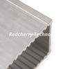 Internal Ribbed Rectangular Aluminum Extrusion Tube