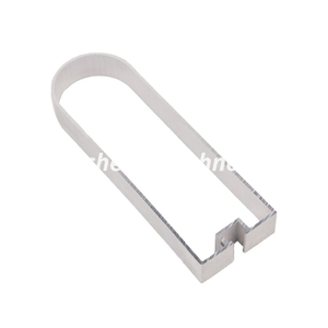 Custom Bent U Shape Aluminum Extrusion Rail Profile