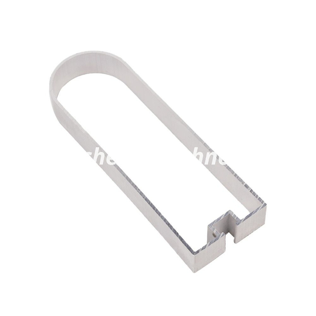 Custom Bent U Shape Aluminum Extrusion Rail Profile