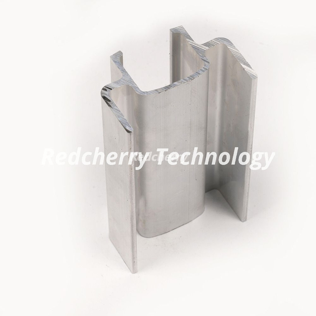 Double Slot U-Shaped Aluminum Extrusion Profile for Structural Framing