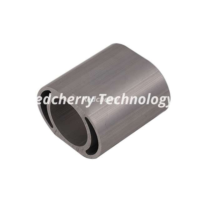 Split-Slot 6063 T5 Anodized Aluminum Sleeve Profile for Pipe Connection & Equipment Fastening