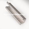 Profil d'extrusion de canal en U en aluminium personnalis&eacute;