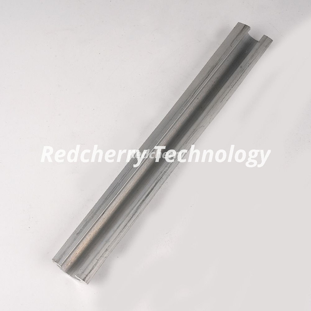 Custom Extruded Aluminum Half Round Rail Track Profile