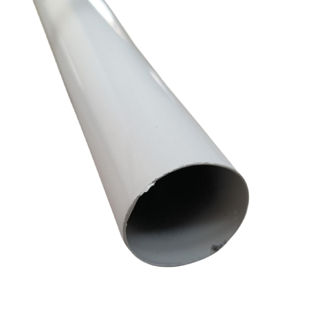 White Sprayed Anodized Aluminum Tube for Interior Decoration