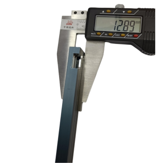 Oxidized Black Furniture Aluminum Profile