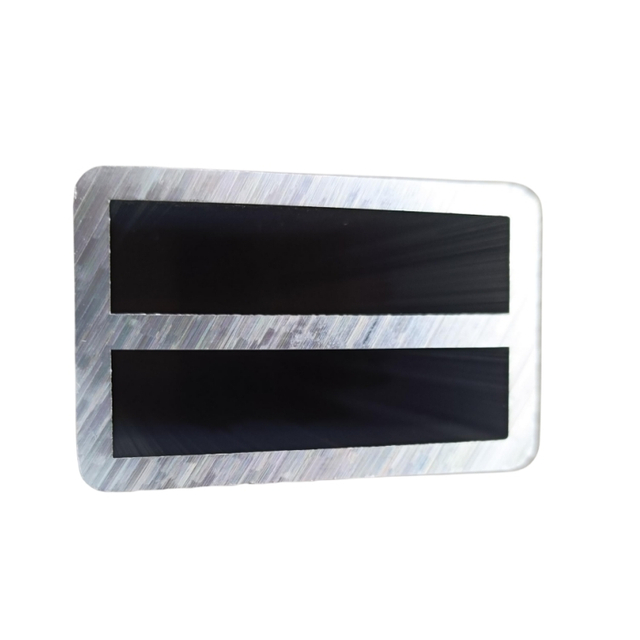 Rectangular hollow aluminum tube for cars and bicycles