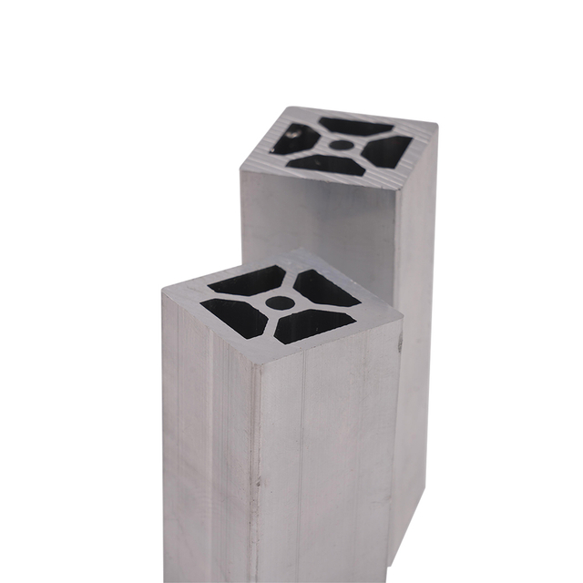 Designer Patterned Aluminum Square Tube for Structural Extrusions