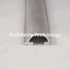 Custom Extruded Aluminum Half Round Rail Track Profile