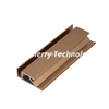 Brushed Gold Aluminum Extrusion Profile for Cabinet & Wardrobe Doors