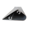 Special-shaped triangle aluminum tube