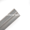 Semi-circular hollow aluminum guide rail profile for custom industrial sliding track systems