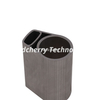 Dual-Chamber 6063 T5 Anodized Aluminum Extrusion Profile for Handrail & Equipment Guardrail