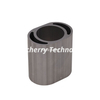 Split-Slot 6063 T5 Anodized Aluminum Sleeve Profile for Pipe Connection & Equipment Fastening