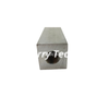 Aluminum Solid Square Bar with Threaded Hole / Precision Machined Aluminum Block