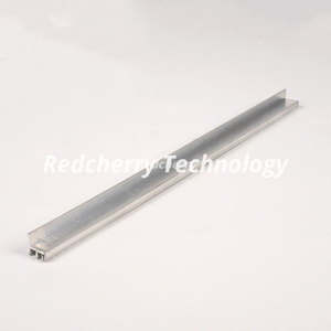 Perfil de extrusi&oacute;n de canal en U doble de aluminio personalizado para sistema de marco y riel deslizante