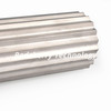 Extruded Fluted Aluminum Tube with External Splines