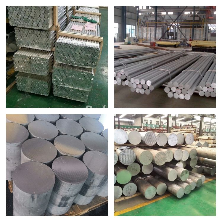 Comparison chart of aluminum extrusion alloys 6061, 6063, and 6082 with their properties and typical applications.