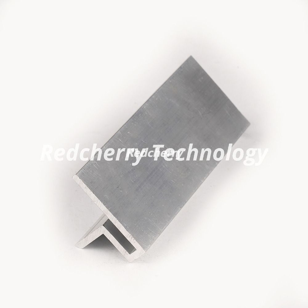 Precision Grooved L-Shaped 90 Degree Anodized Aluminum Extrusion Profile for Structural Framing and Displays