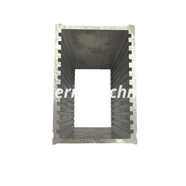 Extruded Aluminum Heat Sink Housing Profile with Internal Cooling Fins