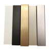 Oxidized Gold Frame Aluminum Profile for doors and windows