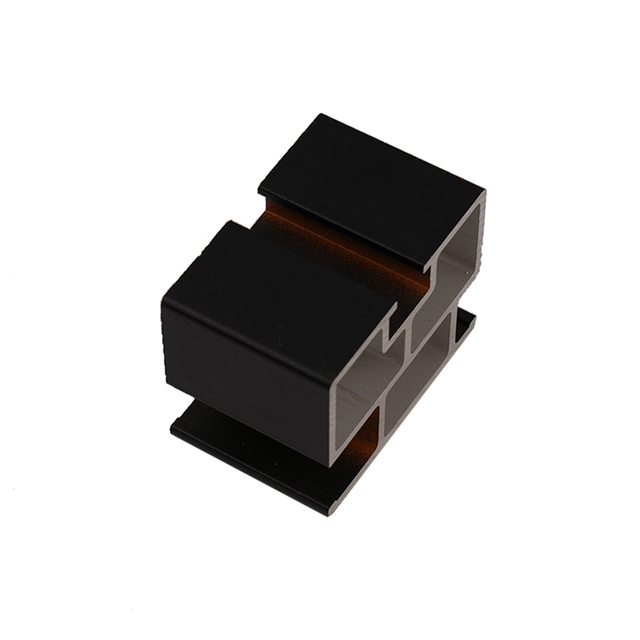 6000 Series Black Anodized Aluminum Square Tube