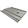 Hollow aluminum plate with holes for aviation use