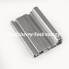 Grooved multi-chamber industrial aluminum profile for custom structural and machinery applications