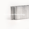 Industrial slotted multi-chamber aluminum profile for modular machine frames and automation systems