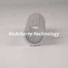 Extruded Fluted Aluminum Tube with External Splines