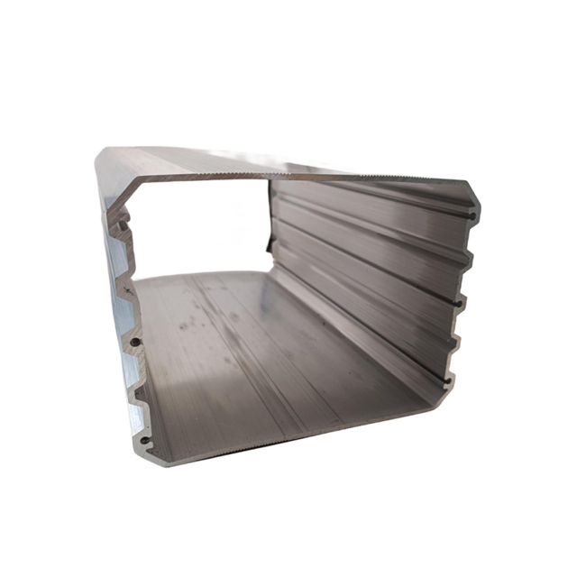 Wholesale Hot Style Special-shaped Striped Aluminum Square Tubes for House Structures