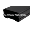 Black Powder-Coated 6063 T5 Aluminum Enclosure Profile for Electronics & Instrument Housings