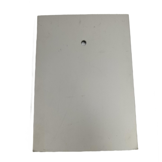 Hollow aluminum plate with holes for aviation use