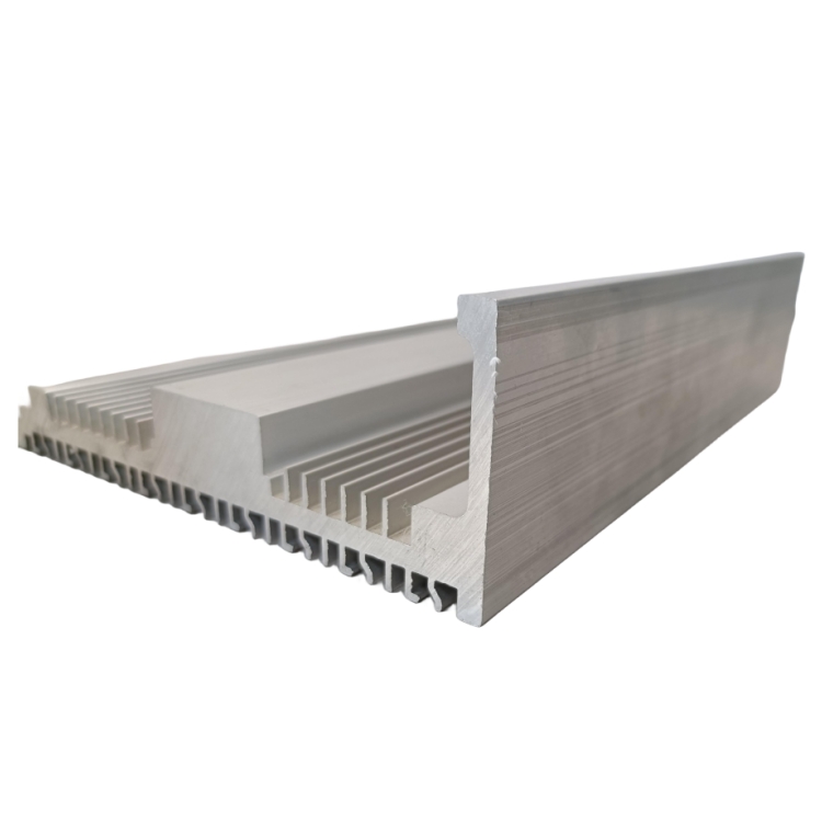 Striped aluminum sheet for electronic equipment housing and industrial electronic components