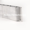 Industrial slotted multi-chamber aluminum profile for modular machine frames and automation systems
