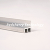 Custom Aluminum Double U Channel Extrusion Profile for Sliding Track & Frame System
