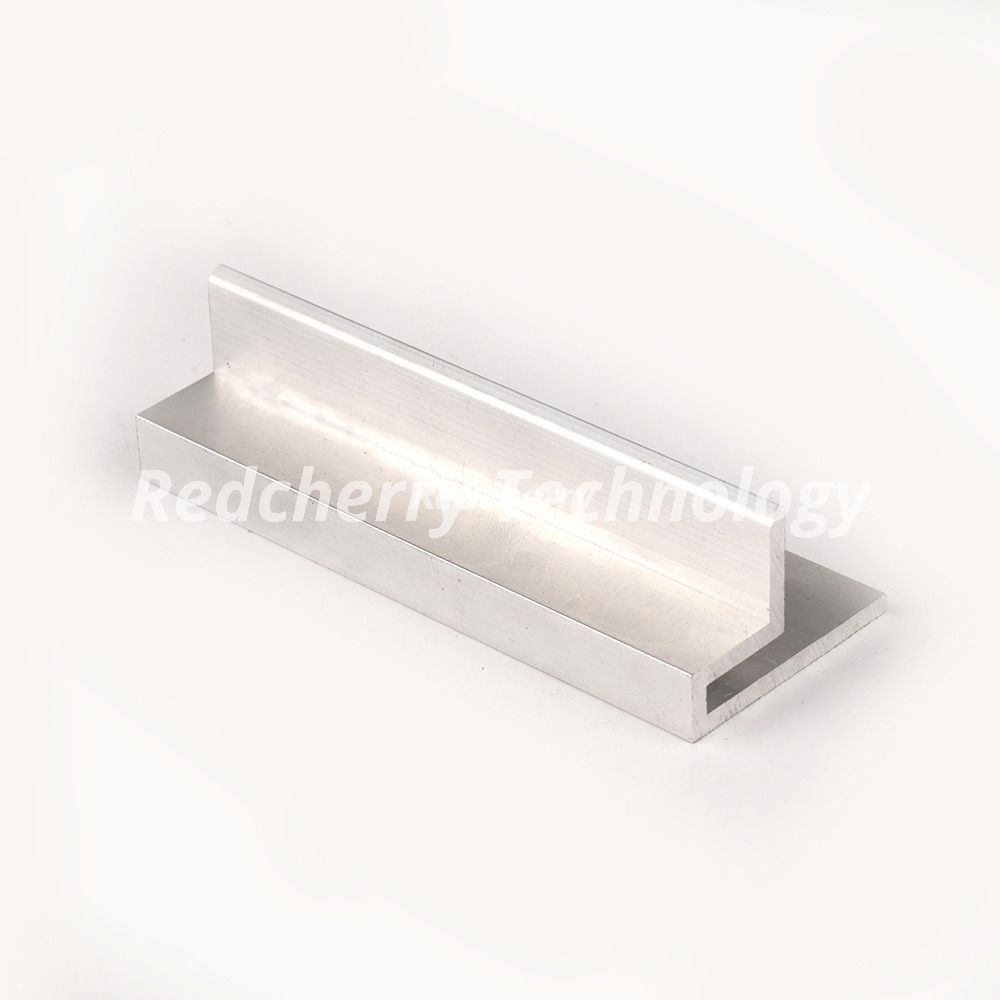 Precision Grooved L-Shaped 90 Degree Anodized Aluminum Extrusion Profile for Structural Framing and Displays