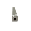 Aluminum Solid Square Bar with Threaded Hole / Precision Machined Aluminum Block