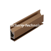 Brushed Gold Aluminum Extrusion Profile for Cabinet & Wardrobe Doors