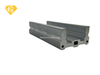 Custom Special Shaped Extruded Aluminum Profile, CNC Milling Drilling Alloy Aluminum Base Bracket for Automation Equipment, OEM ODM Custom Machining