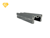 Custom Special Shaped Extruded Aluminum Profile, CNC Milling Drilling Alloy Aluminum Base Bracket for Automation Equipment, OEM ODM Custom Machining